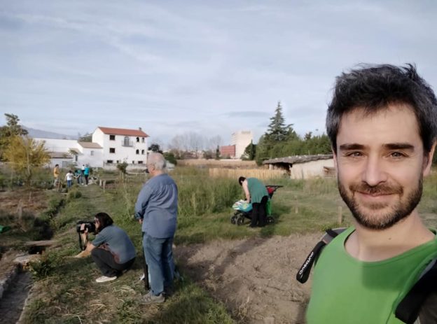 Equipo de rodaje para este viaje: Eli, Agusti y Juan