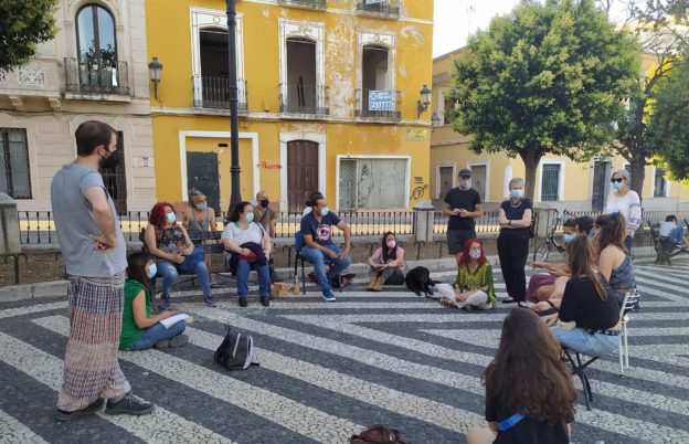 Plaza en Transición