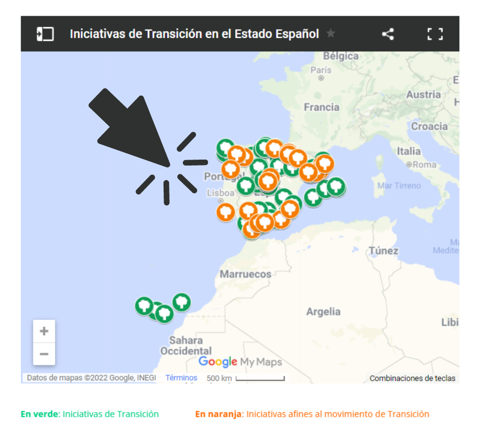 Enlace al Mapa de iniciativas del Estado español